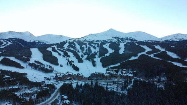 Breckenridge Resort base elevation 9600 ft